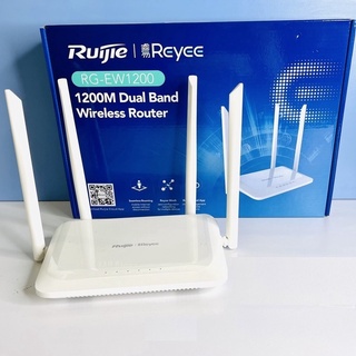 Bộ Phát Wifi Mesh RUIJIE RG-EW1200 AC1200 Dual-band, Chế Độ Reapeater, Router, Mesh - Hàng Chính Hãng- BH 12 Năm