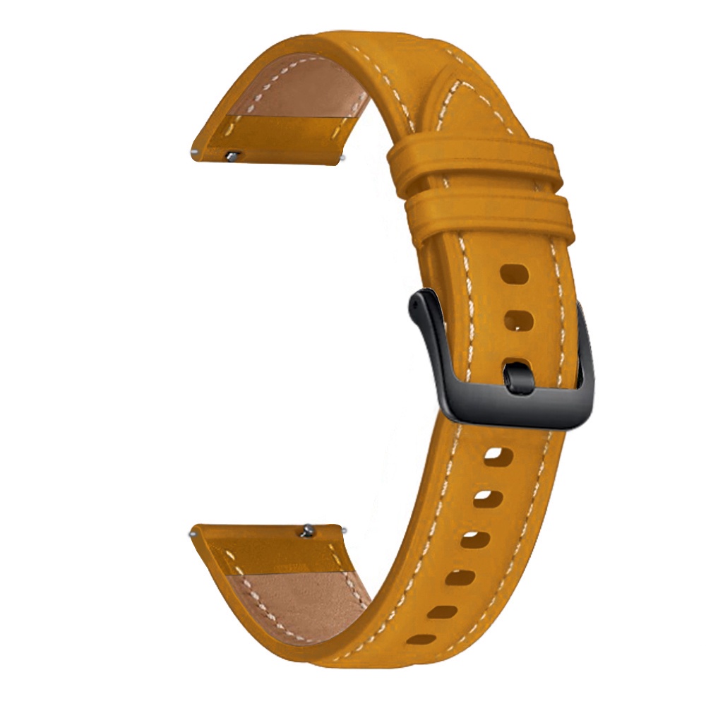 Dây Đeo Da 22mm Thay Thế Cho Đồng Hồ Thông Minh Mibro X1 / A1 Xiaomi Mi Watch S1 Active