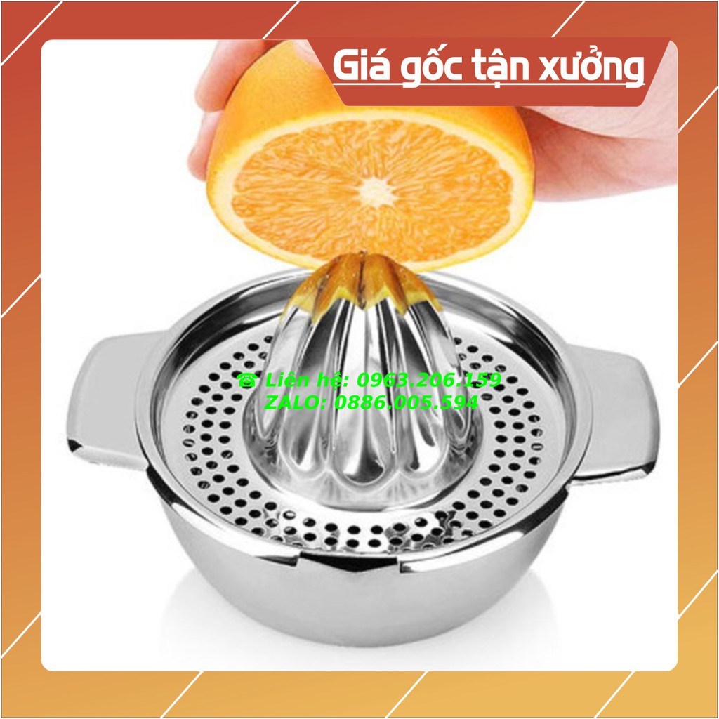 Dụng cụ vắt cam inox, an toàn cứng cáp khi sử dụng