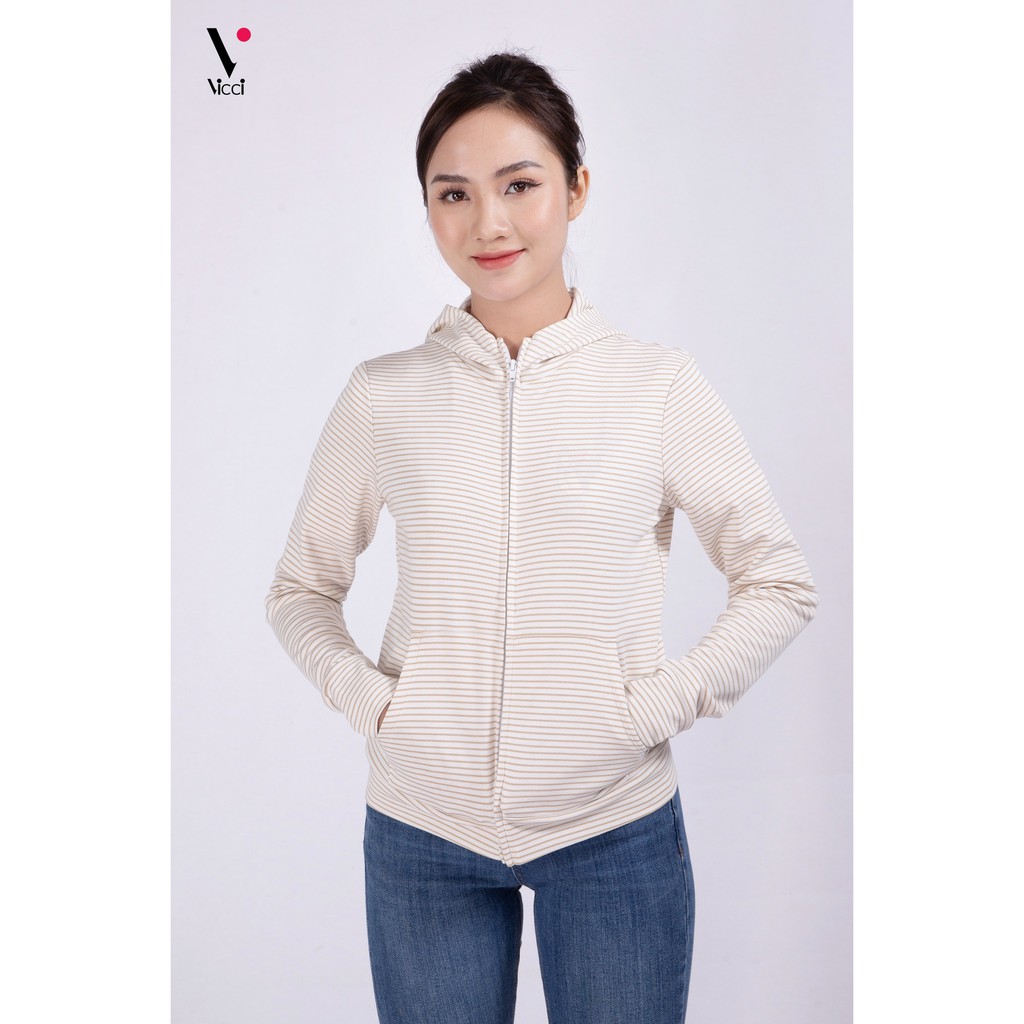 Áo khoác chống nắng nữ Vicci cao cấp làm mát, chống tia UV CN.68