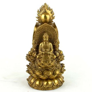 Tượng tam phật bột đá màu