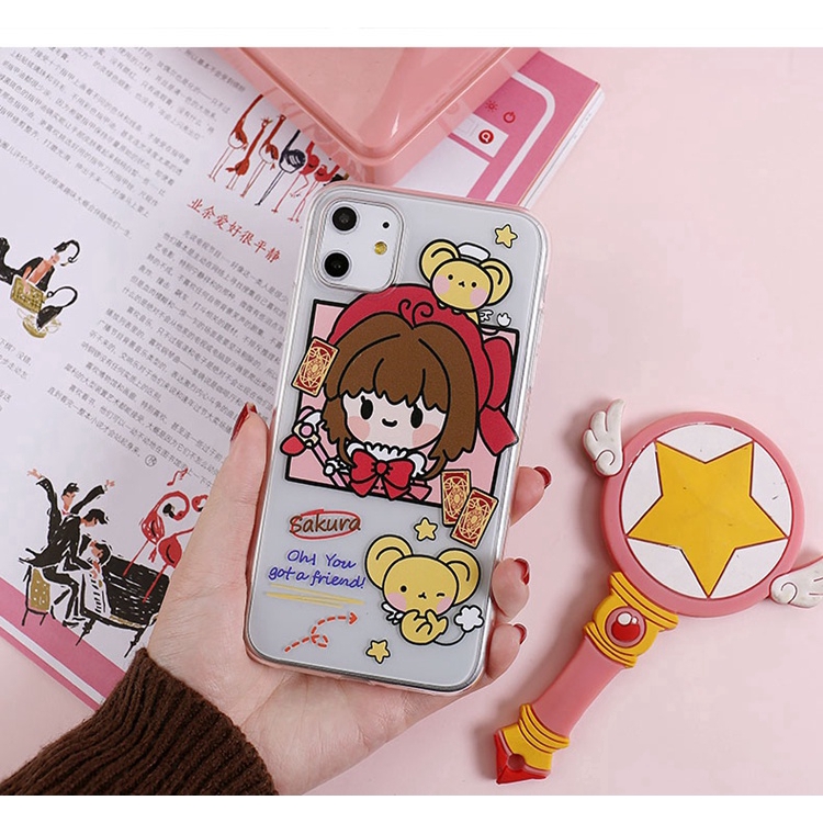 Ốp điện thoại mềm họa tiết hoạt hình cho iPhone 11 pro max 5 5S 6 6S 7 8 Plus X XS XR XS Max SE | BigBuy360 - bigbuy360.vn