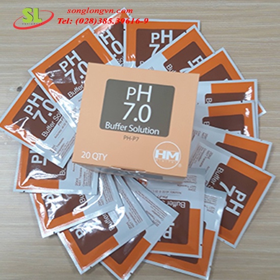 2 Gói dung dịch pH7 hiệu chuẩn bút đo pH