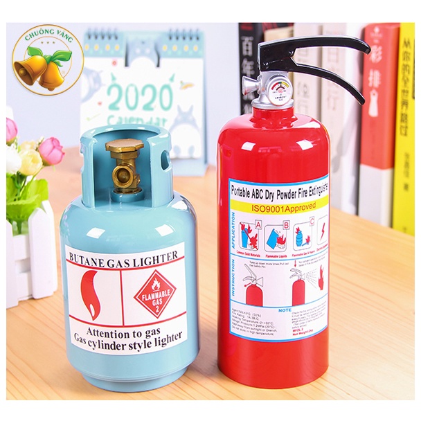Ống hũ heo đựng tiền tiết kiệm dạng bình gas