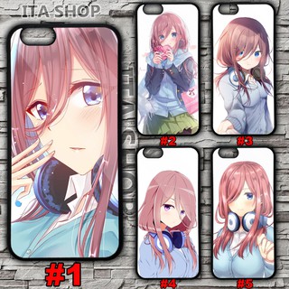 Ốp lưng điện thoại Miku nakano - Ốp lưng Anime ( Iphone, Oppo, Samsung)