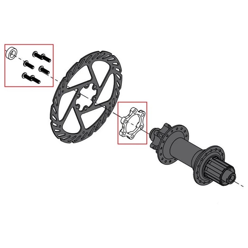 Dongchonbike Bộ adapter chuyển đổi hub boost 110/148