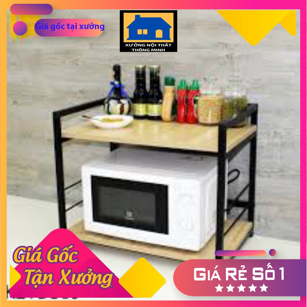 Kệ Để Lò Vi Sóng,  Lắp ráp thông minh, sơn tĩnh điện, kệ lò vi sóng chịu lực kệ 2 t☀️FREESHIP ☀️