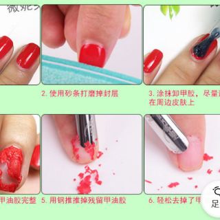 Gel phá sơn gel UV