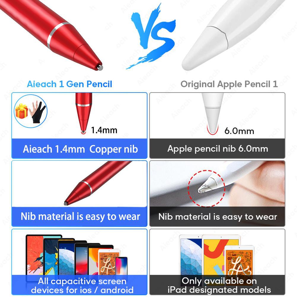 Active Stylus Pen for iPad Apple Pencil 1 2 IOS Stylus for Android Tablet Pen Pencil Ipad pen for iPad Huawei Samsung Xiaomi Smartphone