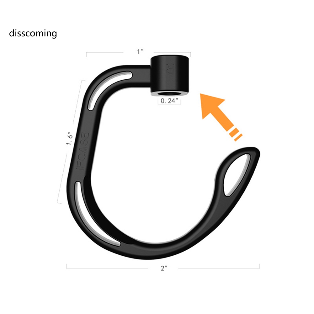 1 Cặp Móc Giữ Tai Nghe Không Dây Chống Thất Lạc Cho airpods 1 / 2