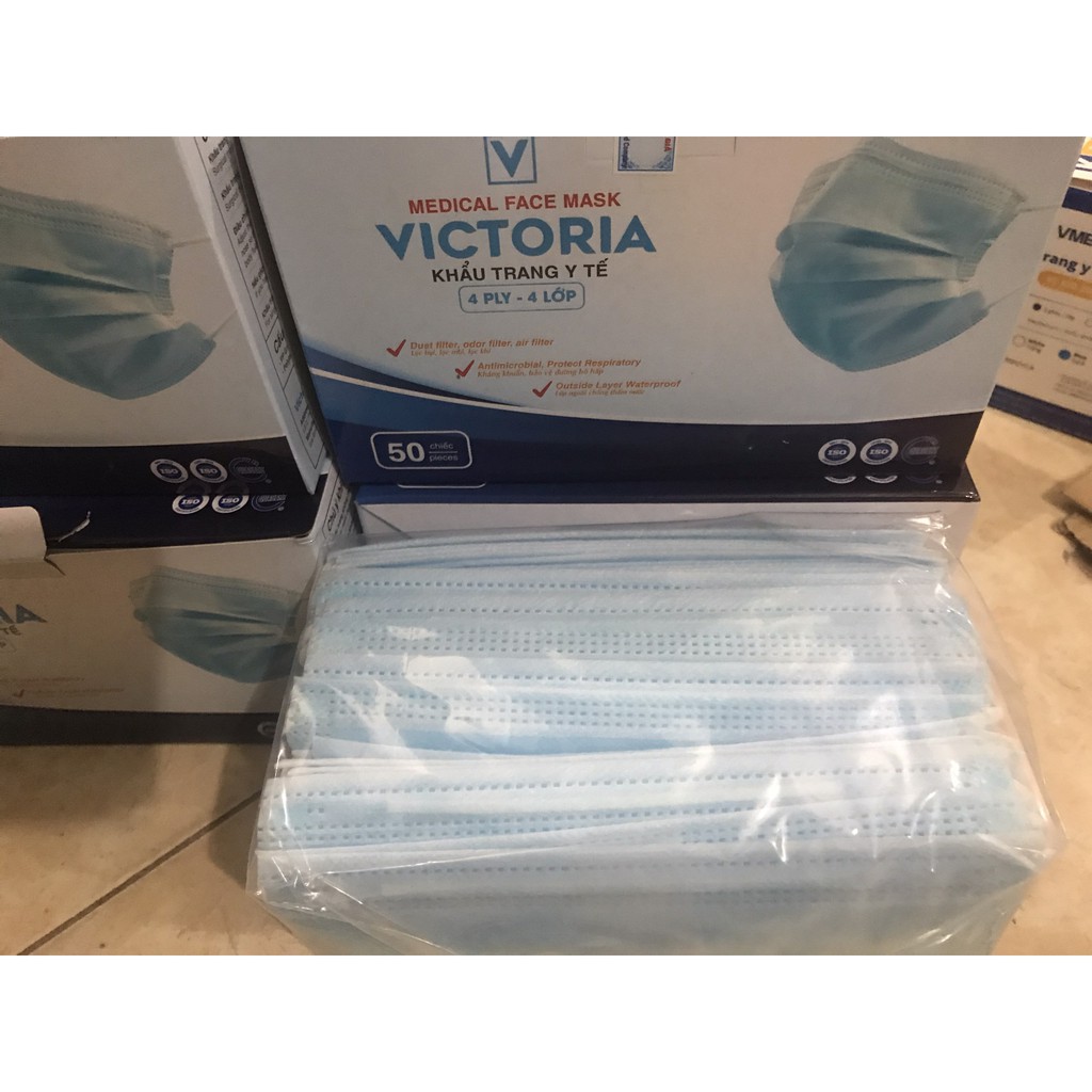 Hộp 50 cái Khẩu trang y tế 4 lớp | BigBuy360 - bigbuy360.vn