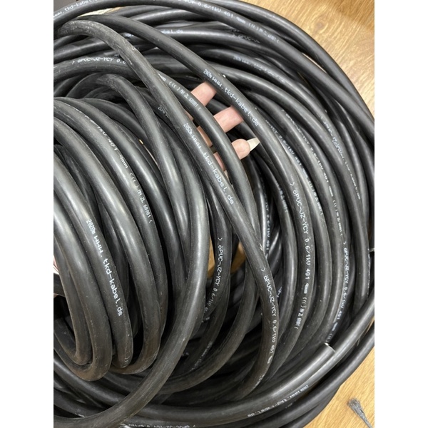 Dây nguồn Đức cổ Kabel 4 lõi đồng nguyên chất 1,5mm dùng cho thiết bị đầu phát CD Pre Cối