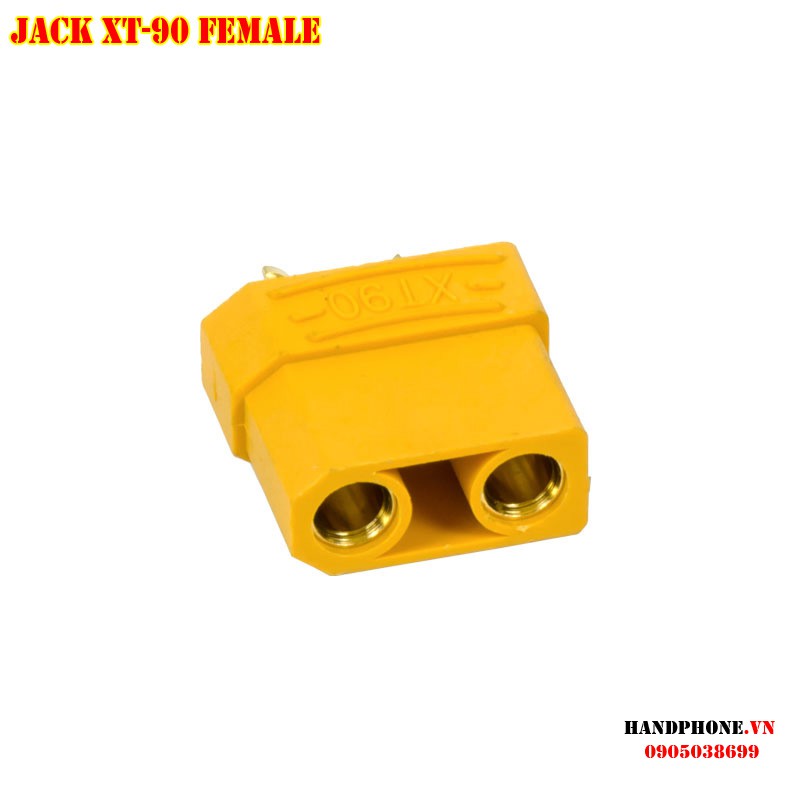 Jack cắm XT90 mạ vàng - Phích nối nguồn điện cho thiết bị điện công suất lớn