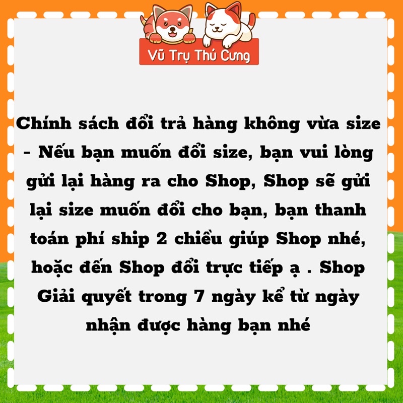 Váy hoa cho thú cưng, quần áo chó mèo hoạ tiết dễ thương, mẫu đầm sọc caro