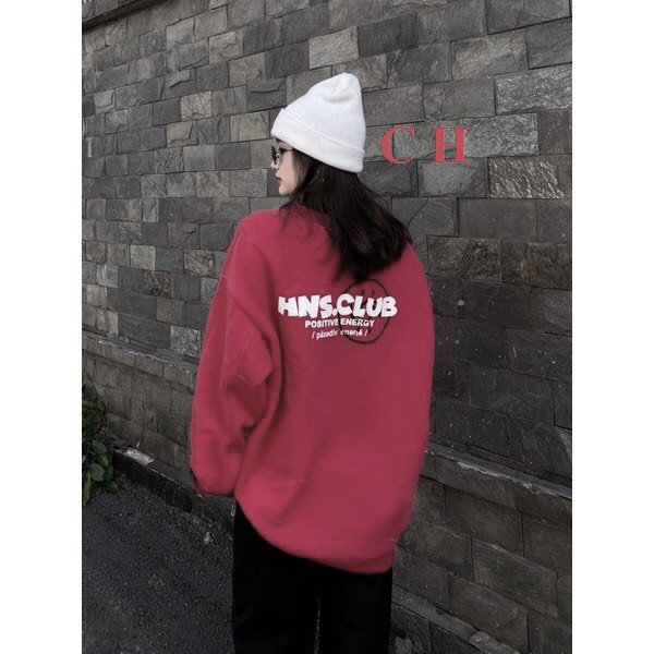 Áo Nỉ Hns PEONYB Nữ [FREESHIP] 🌸 Sweater form rộng tay bồng phong cách vintage, nỉ hoodie in hình đẹp cá tính Ulzzang 🌸 | BigBuy360 - bigbuy360.vn