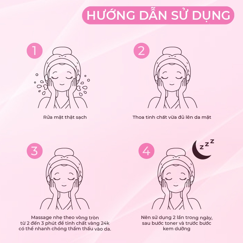 Serum Tinh Chất Vàng 24K Luxury Gold Clinic Hàn Quốc Giúp Da Trắng Sáng Dưỡng Ẩm Chống Lão Hóa Và Căng Bóng Da 150ml