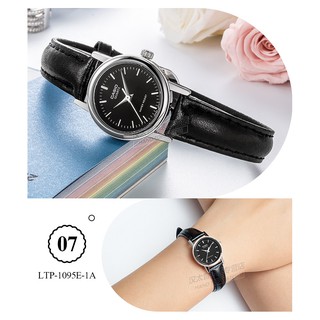 Đồng hồ nữ dây da Casio LTP-1095E-1ADF