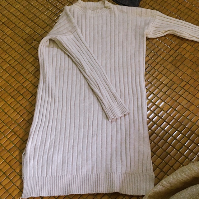 Váy len cừu mềm mướt size M hồng baby 160k