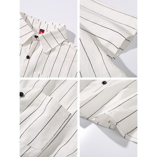 [ ORDER ] Áo sơ mi ulzzang tay lỡ sọc dọc
