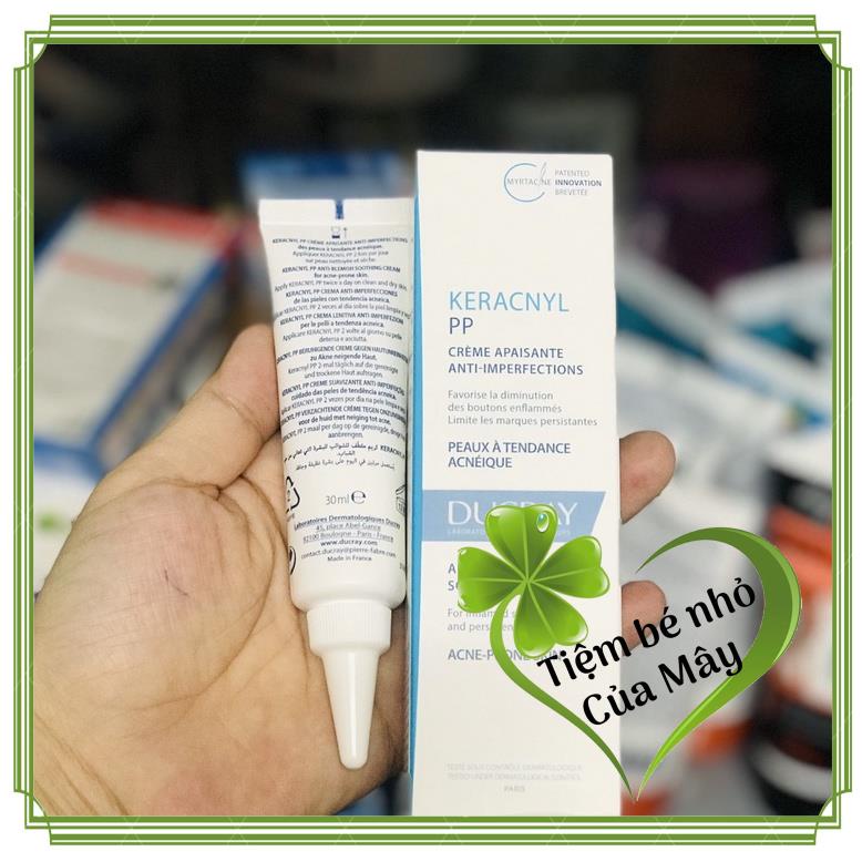 Kem Dưỡng Cân Bằng Dầu Và Giảm Viêm Mụn Ducray Keracnyl PP 30ml Hàng pháp | BigBuy360 - bigbuy360.vn
