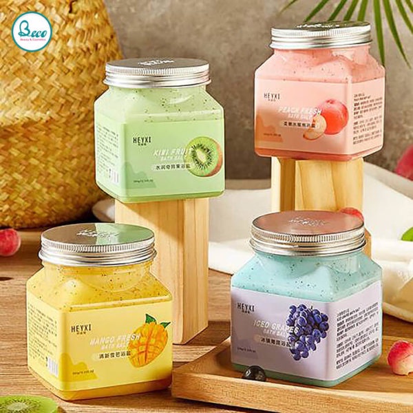 Muối Tắm Tẩy Da Chết Hoa Qủa Heyxi Bath Salt Scrub 350g - BECO BC1317