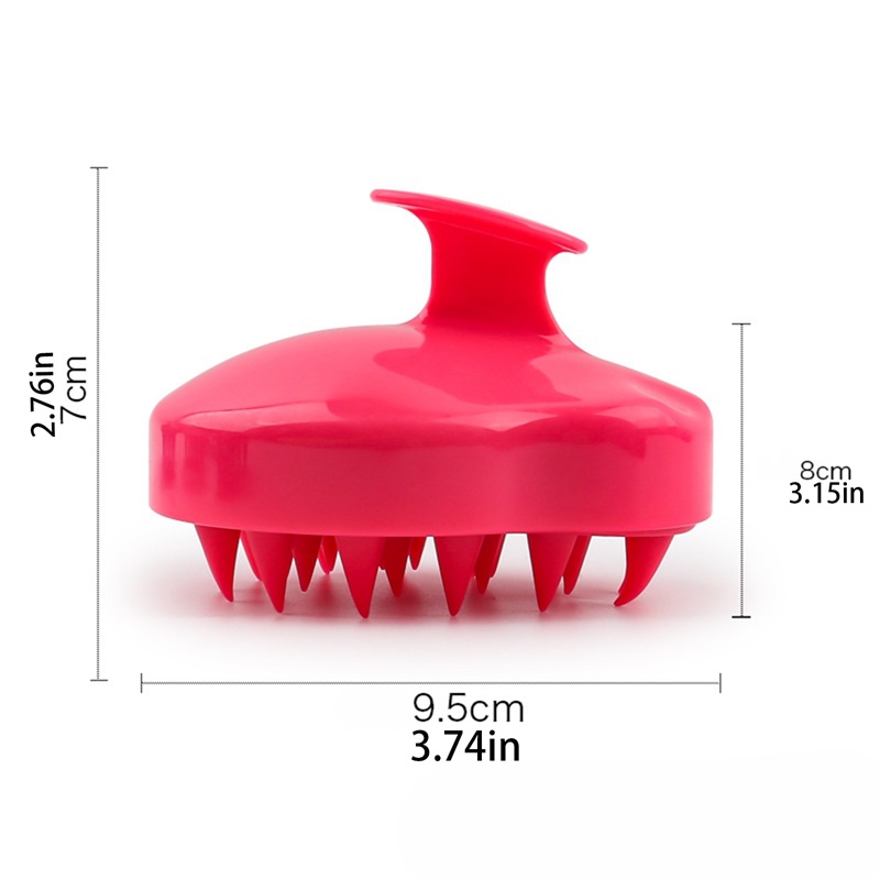 Silicone Bàn Chải Silicon massage Da Đầu Khi Tắm