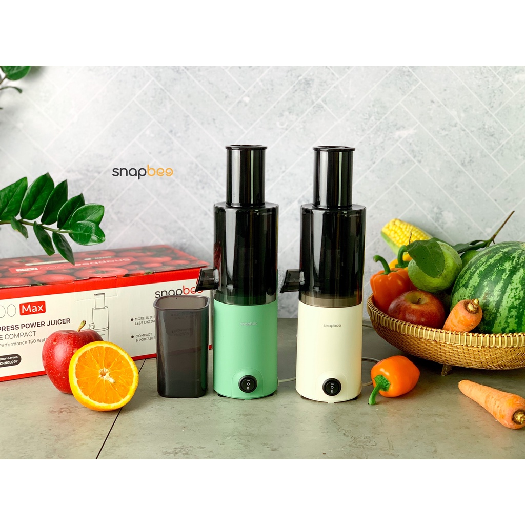 MÁY ÉP CHẬM MINI SNAPBEE THẾ HỆ MỚI TÊN GỌI MỚI S200 MAX NHỎ GỌN ÉP KIỆT BÃ