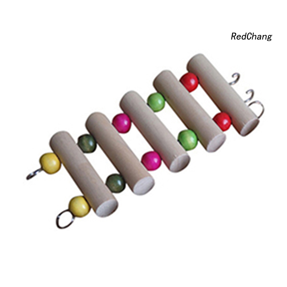 Thang Gỗ Đồ Chơi Vui Nhộn Cho Vẹt/Chuột Hamster