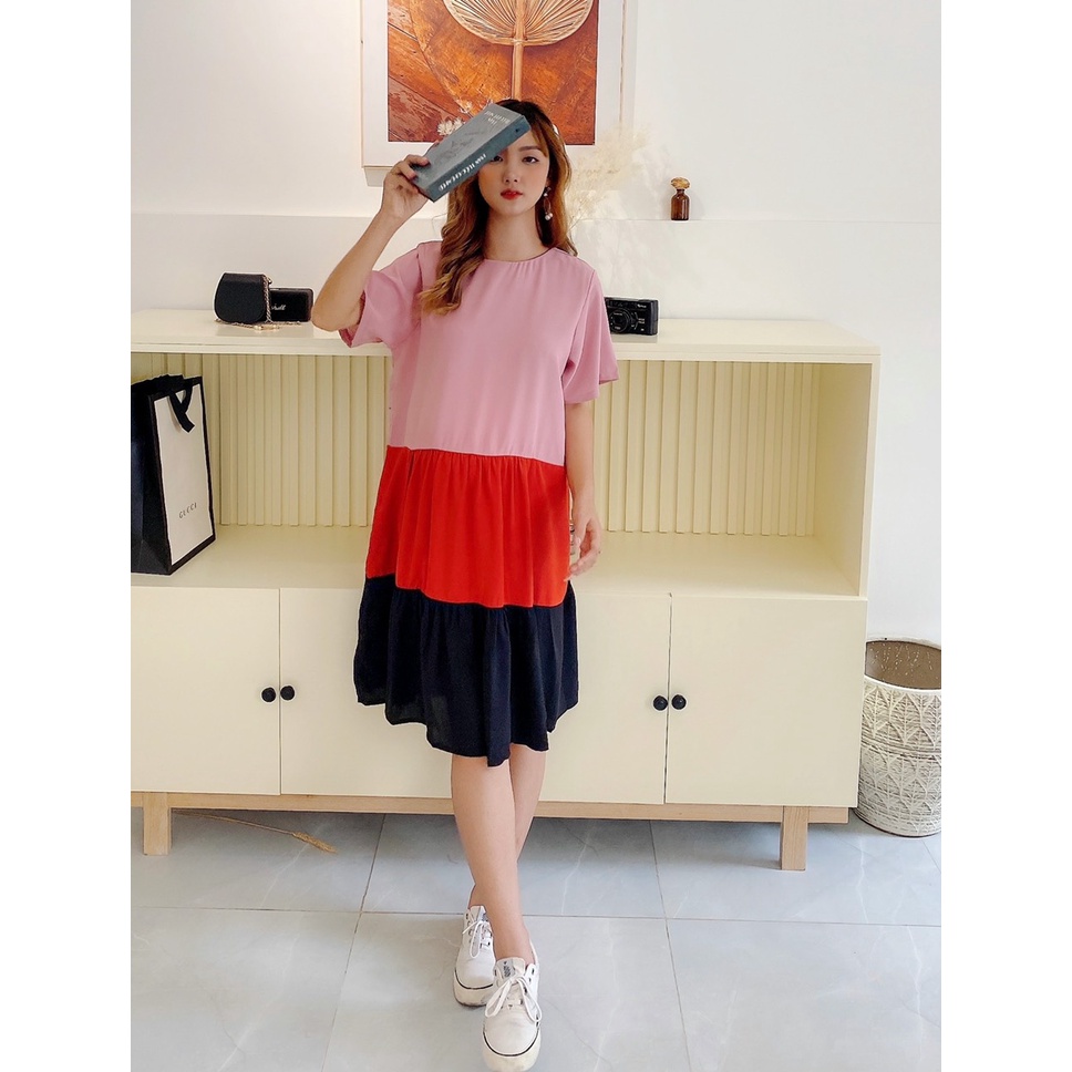 Đầm Bầu 3 màu xinh xắn