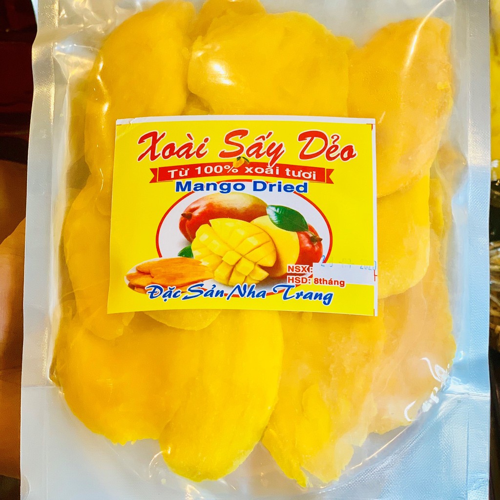 Đặc sản 💥 𝙁𝙍𝙀𝙀𝙎𝙃𝙄𝙋 ✨ 500G XOÀI SẤY DẺO THƠM NGON ĐẶC SẢN NHA TRANG LOẠI 1 | BigBuy360 - bigbuy360.vn