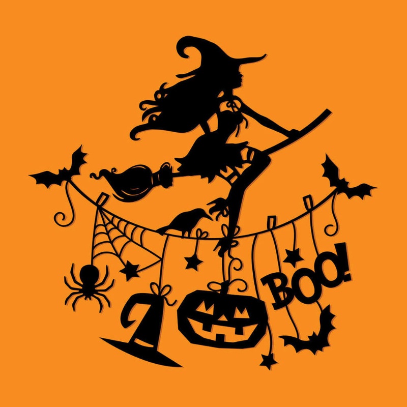 Khuôn Cắt Giấy Làm Từ Kim Loại Hình Halloween Trang Trí Scrapbook