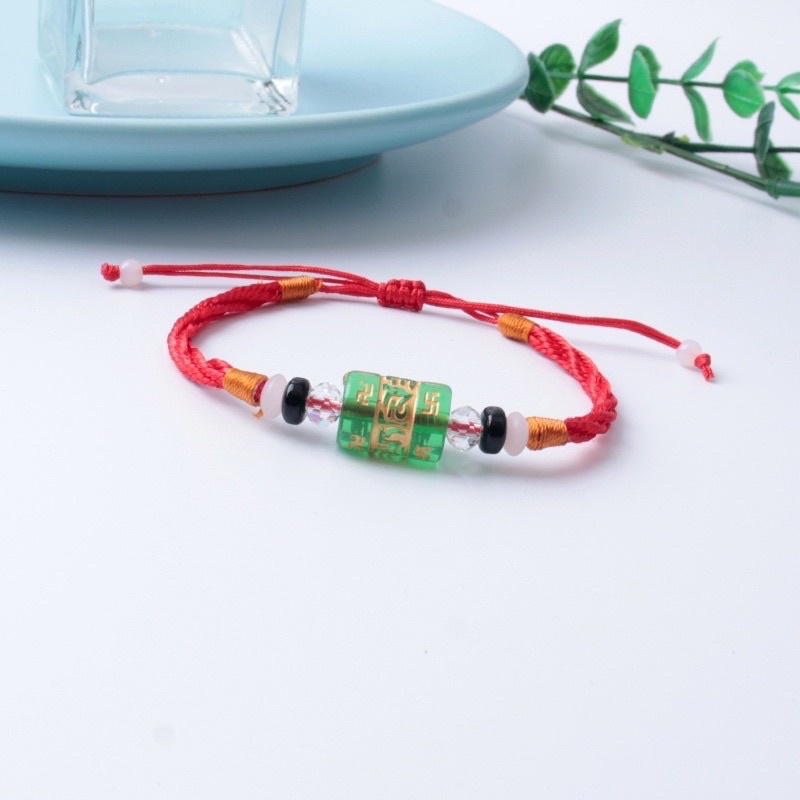 Vòng Tay Chỉ Đỏ Lu Thống May Mắn