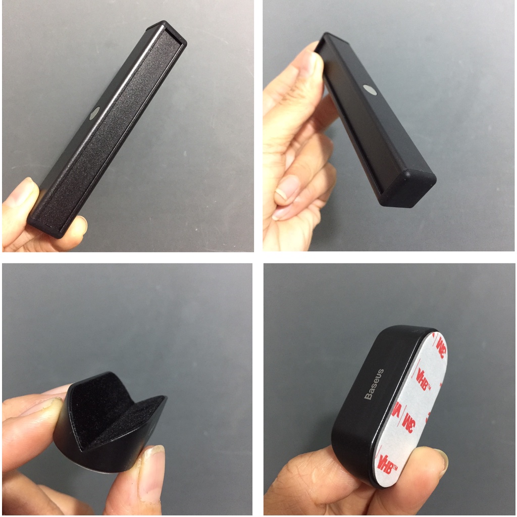 Bảng ghi số điện thoại dạ quang 2 mặt dán táp-lô Baseus Square Bar Temporary CNFT000001