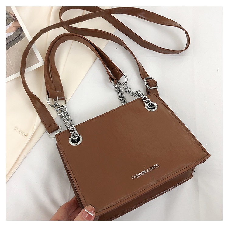 Túi Xách Dây Xích Đeo Vai Thiết Kế Mới Cao Cấp Thời Trang