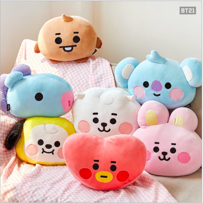 GẤU Bangtan Baby Flat Face Cushion