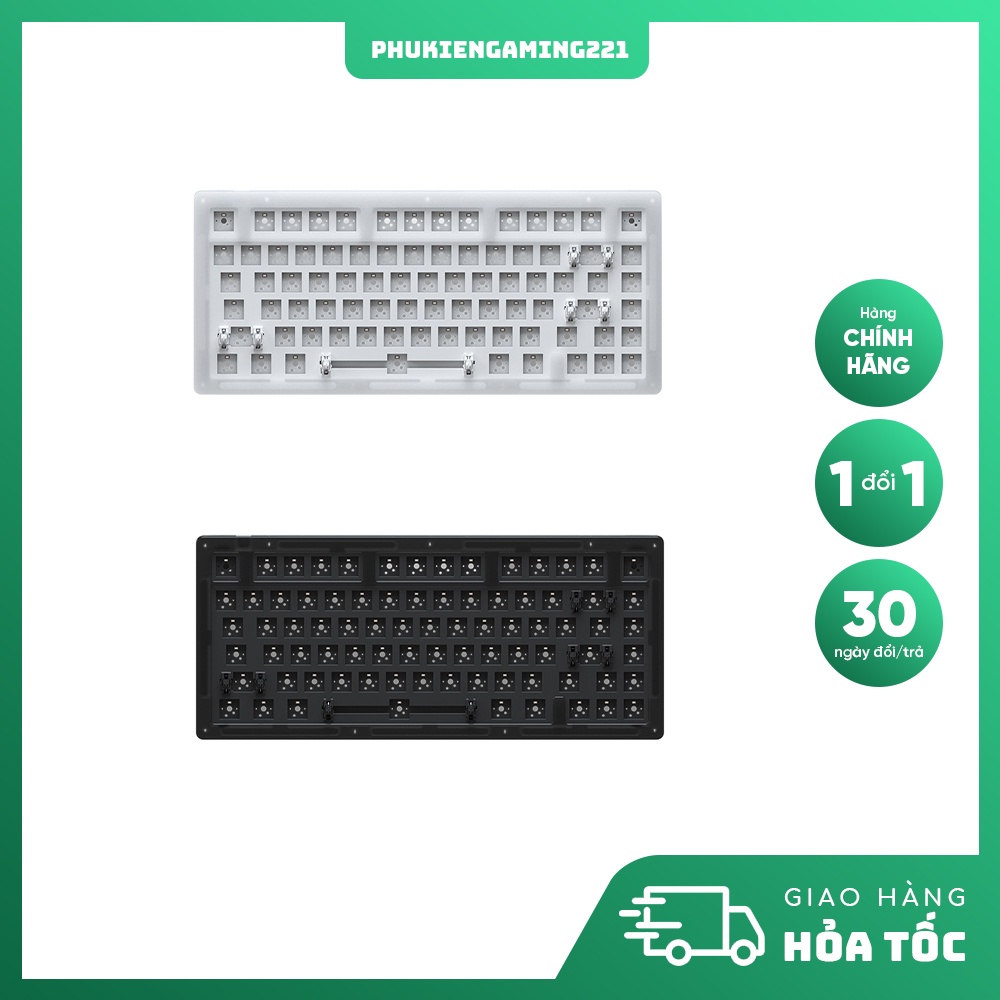 Kit Bàn Phím Cơ AKKO ACR75 (Hotswap / RGB / Foam tiêu âm / Gasket Mount / Acrylic 81)
