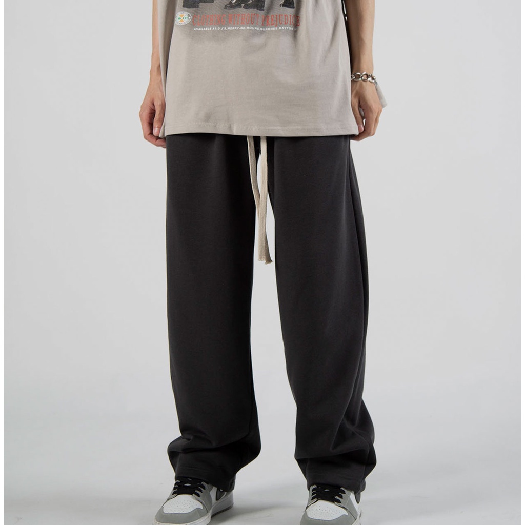 NRVP Quần ống rộng lưng cao phong cách Hàn Quốc mới 2022