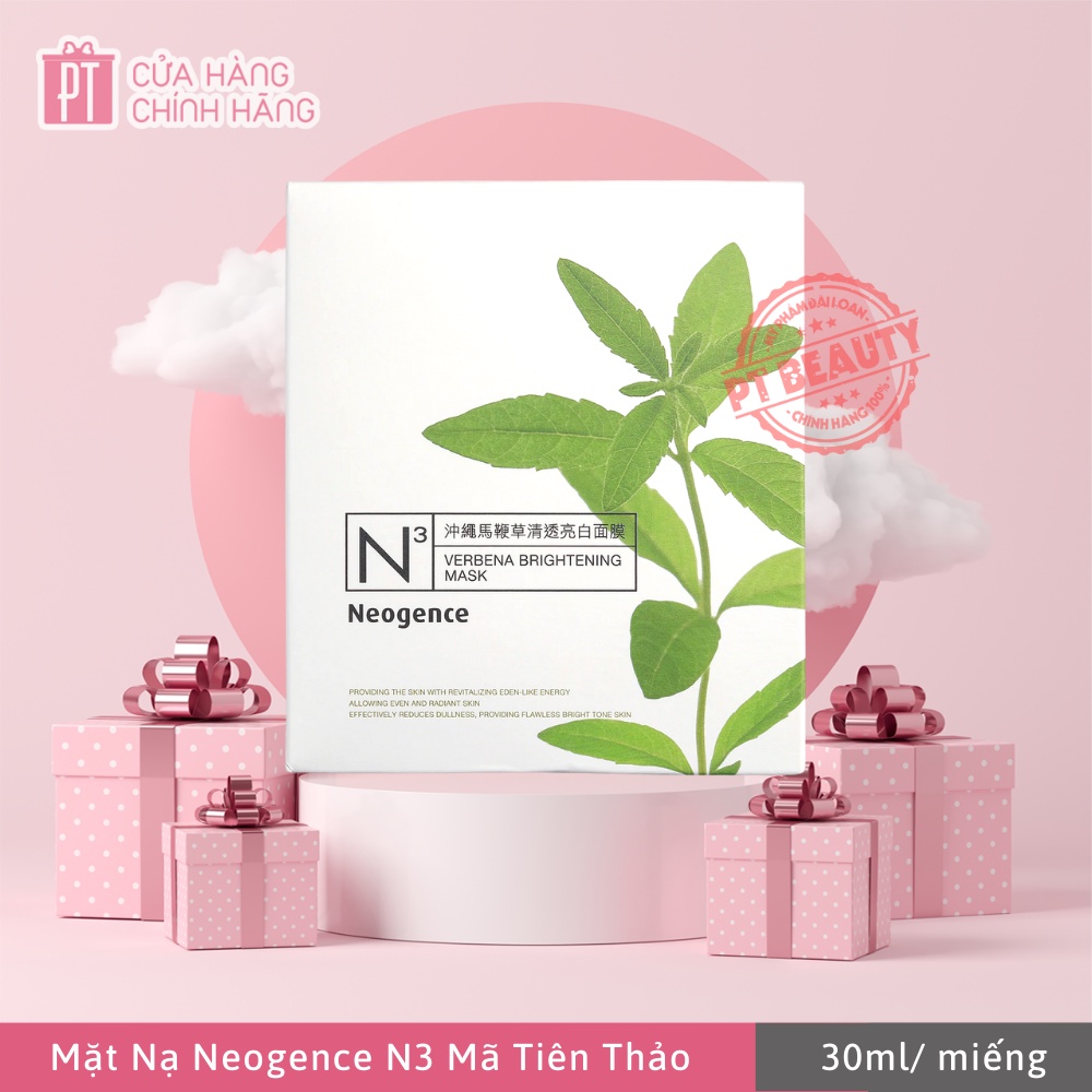 Mặt Nạ Dưỡng Da Neogence N3 Hộp 8 Miếng 30ML