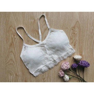 Áo croptop ren - lace bralette - áo lót ren nữ - al 579