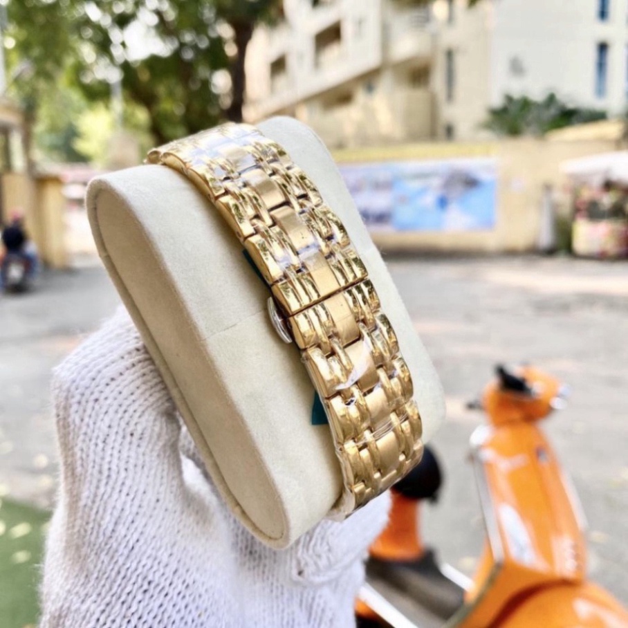 Đồng Hồ Nam omega Sapphire OM047 ĐEN Mặt Trăng khuyết Máy Pin Nhật Chống Xước Tuyệt Đối