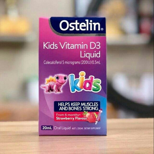 Vitamin D3 Ostelin cho bé