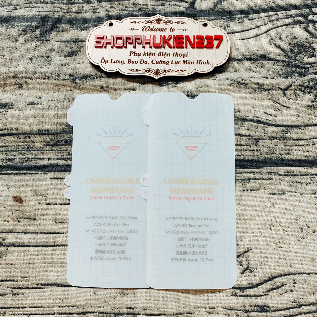 Miếng Dán Dẻo PPF Mặt Trước Dành Cho PPF Oppo F9 , R17 , R17 Pro , Realme 2 Pro Dán Dẻo Cao Cấp