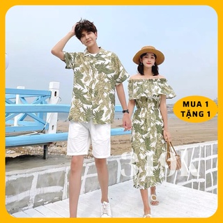 Đồ đôi đi biển mới nhất, set đồ cặp nam nữ, đồ đôi với người yêu đi chơi đi tiệc trẻ trung giá tốt