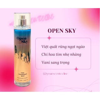 [ yourscentceline ] Xịt thơm cơ thể bodymist BBW authentic