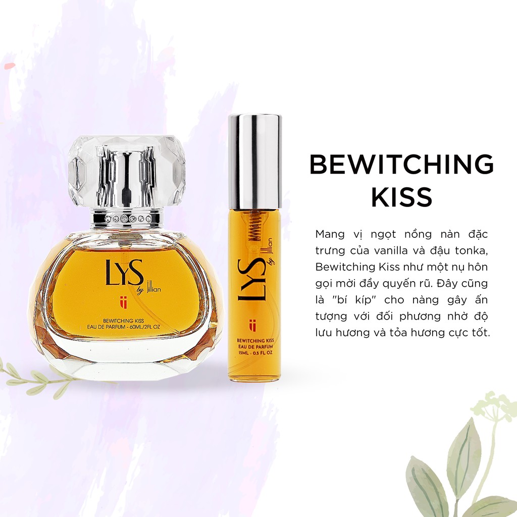 Nước hoa nữ LYS by Jillian: Bewitching Kiss (EDP) 60ml