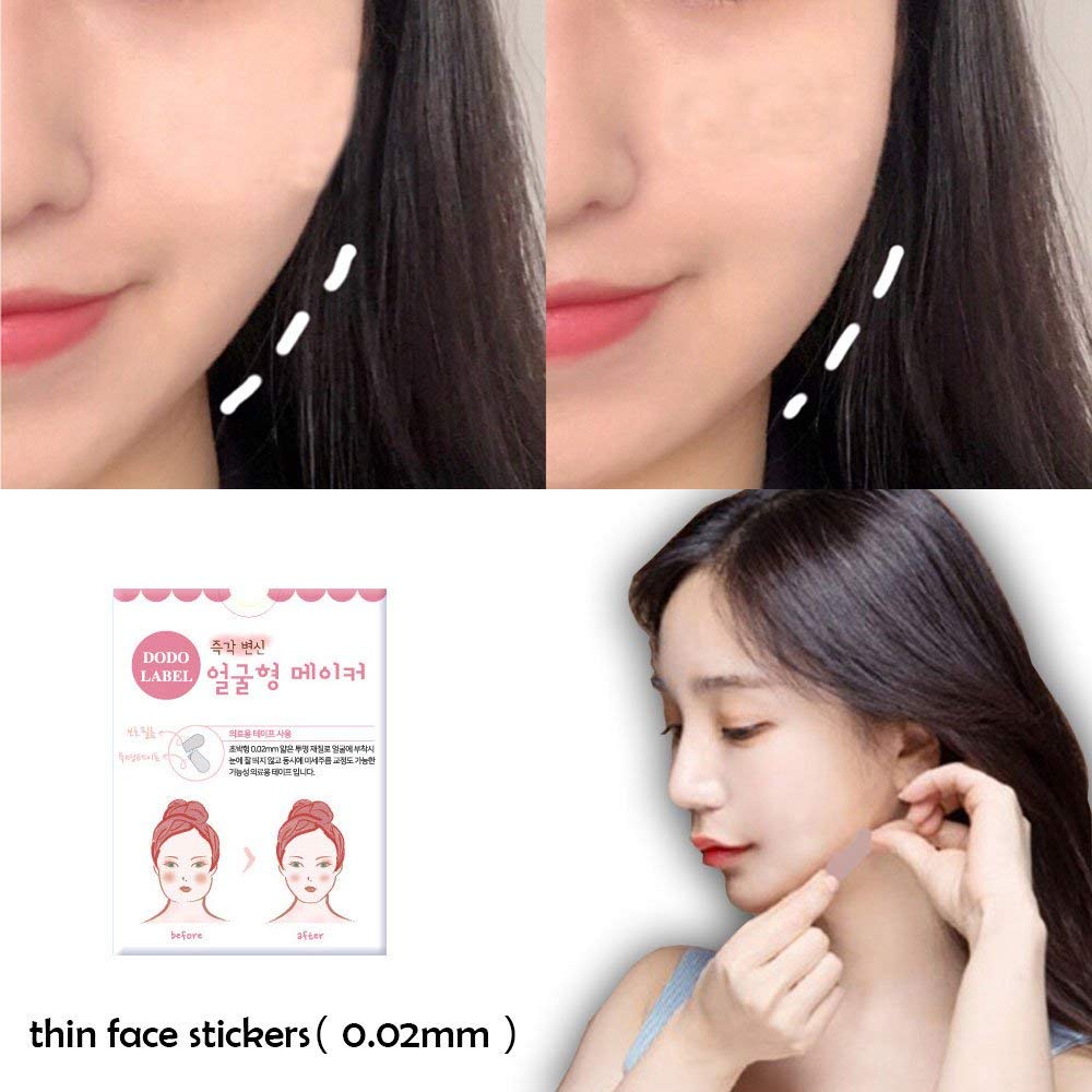 Set 40 miếng dán vline nâng cơ mặt tạo hình chữ V thon gọn tiện dụng