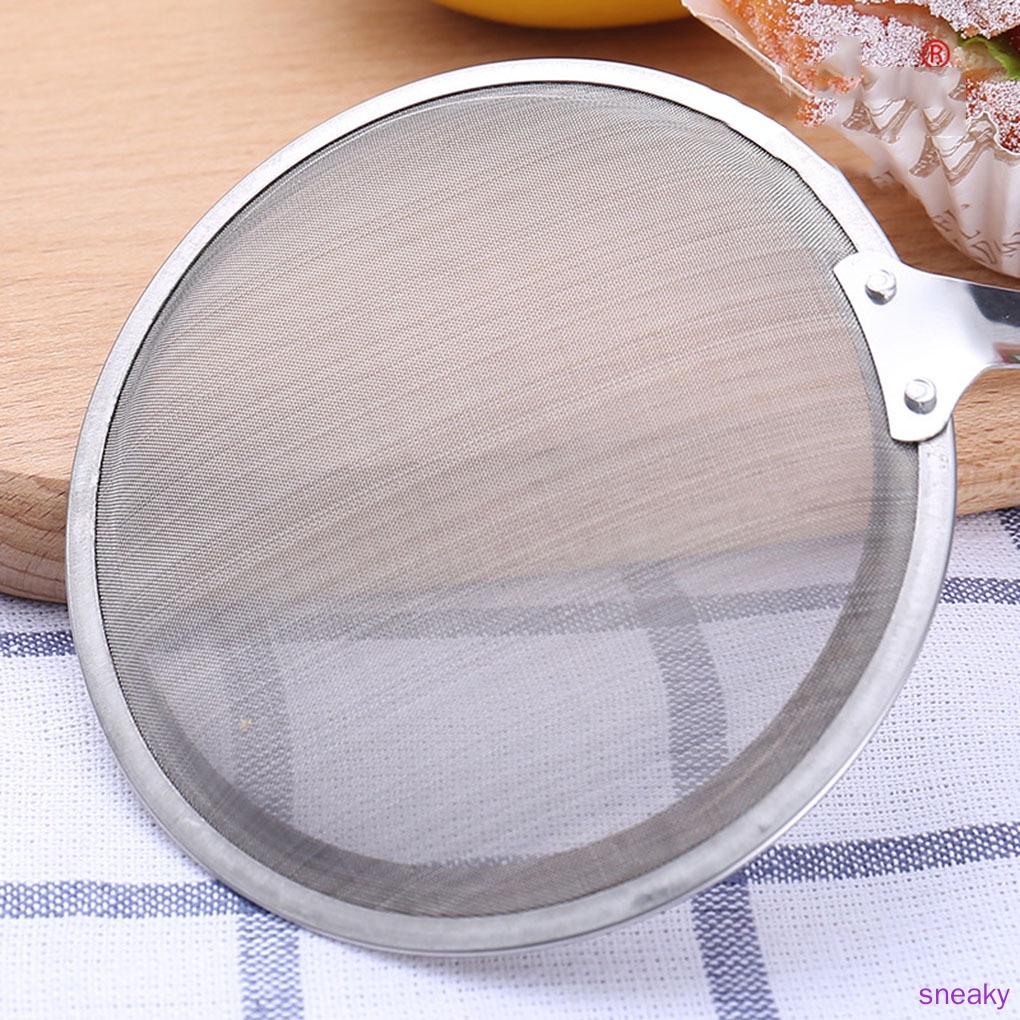 Rây Lọc Bột Bằng Thép Không Gỉ Tiện Dụng Cho Nhà Bếp