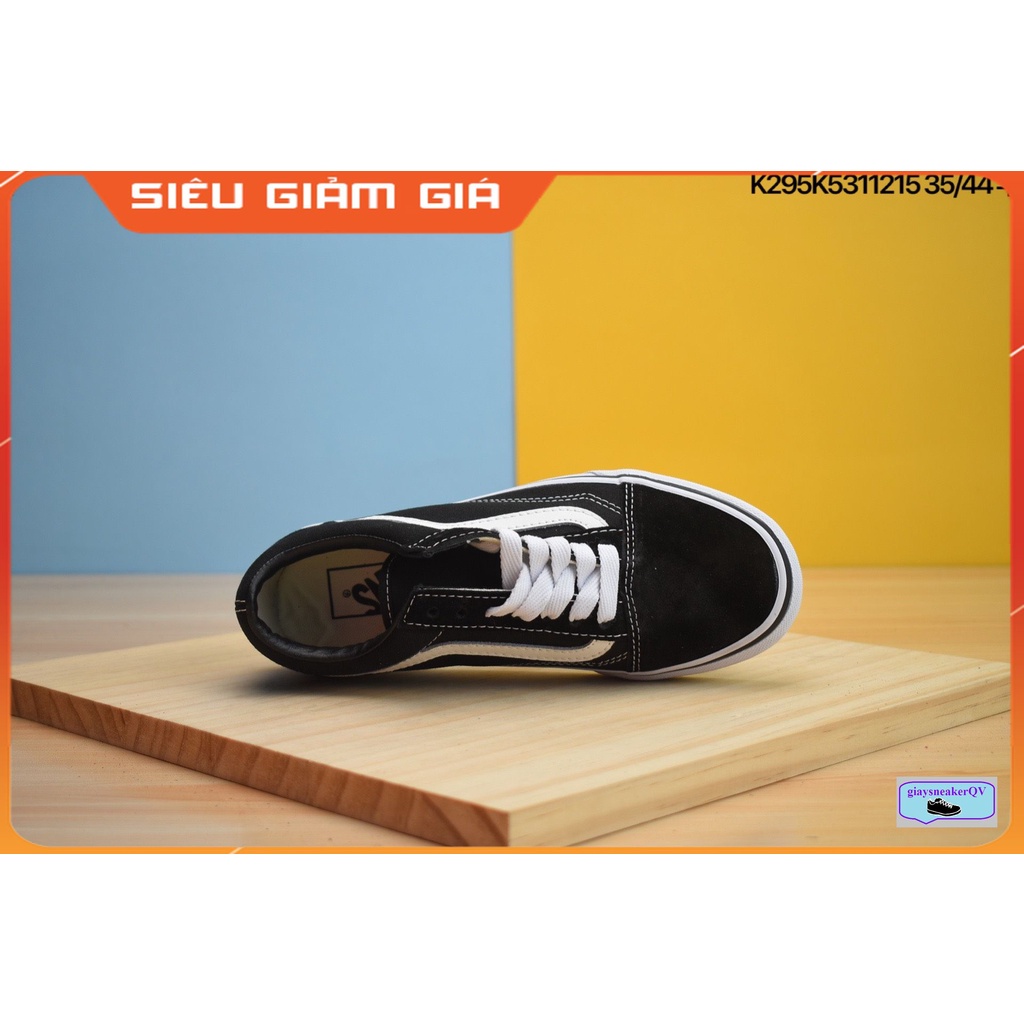 Giày thể thao Vans Old Skool, giày học sinh sinh viên màu đen cực đẹp