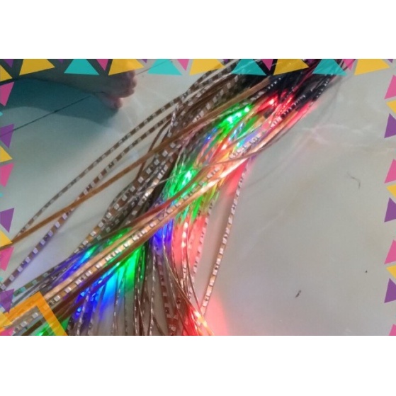 Dây led nháy 7 màu gắn các dòng xe