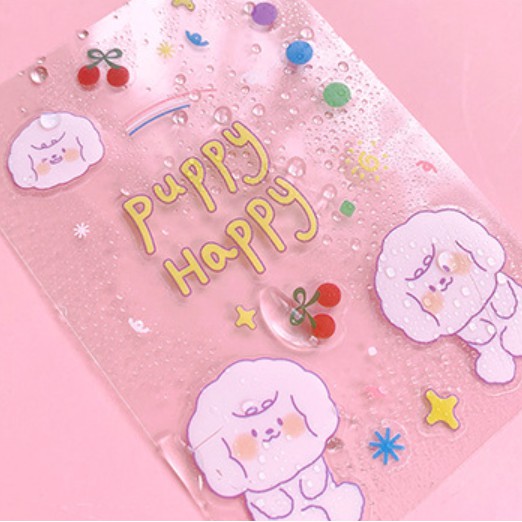 Set hình dán sticker chống thấm nước hình gấu thỏ đáng yêu